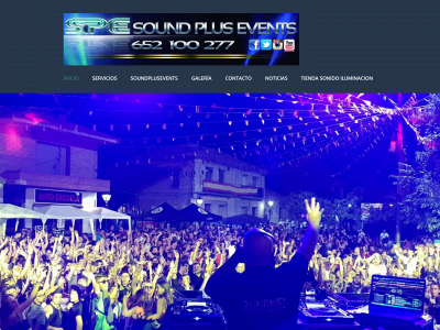 soundplusevents.es snapshot