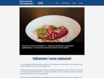 strandhuset-tranum.dk snapshot