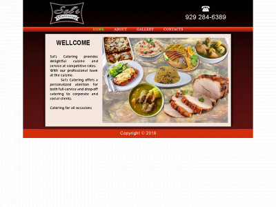 salscaterings.com snapshot