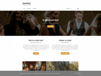 smartparty.dk snapshot