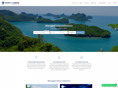 luxuryvillasamui.com snapshot