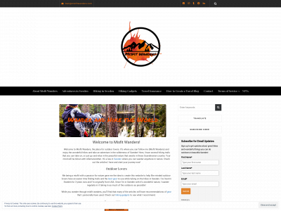 misfitwanders.com snapshot