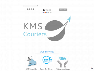 www.kmscouriers.co.uk snapshot