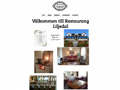 restaurangliljedal.se snapshot
