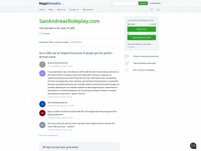 sanandreasroleplay.com snapshot