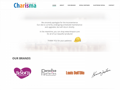 charismabrands-maintenance.com snapshot