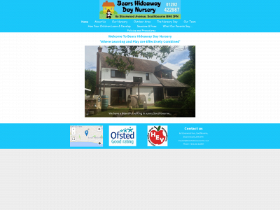 bearshideawaynursery.co.uk snapshot