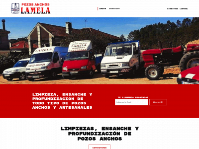 pozoslamela.es snapshot