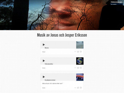 jonasjesper.se snapshot