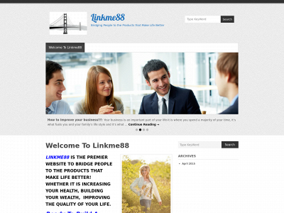 linkme88.com snapshot