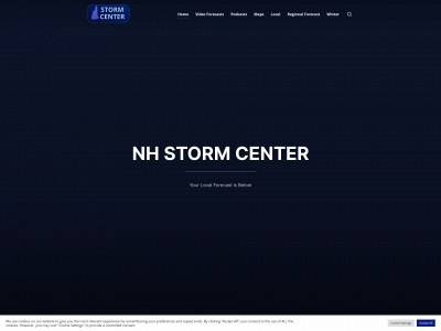 nhstormcenter.com snapshot