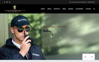 corporatesecurityservice.co.uk snapshot