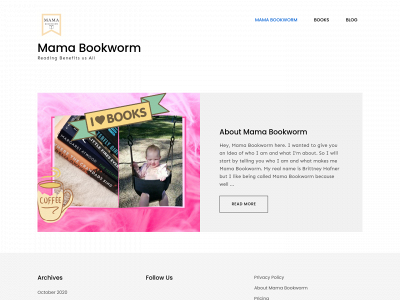 mamasbookwormcafe.com snapshot