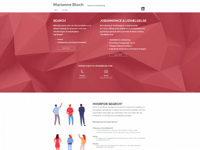 mariannebloch.dk snapshot