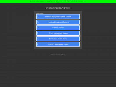 smallbusinesslawyer.com snapshot