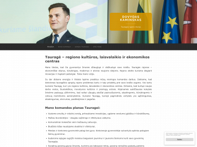 kaminskas.lt snapshot