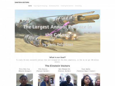 theeinstienvectors.weebly.com snapshot