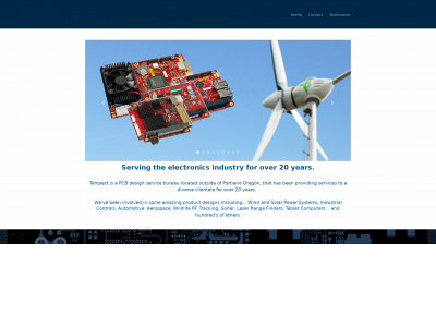 tempest-design.com snapshot