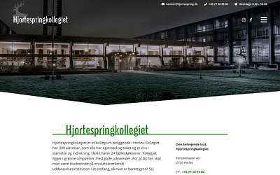 hjortespring.dk snapshot