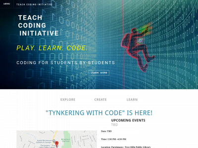 teachcodinginitiative.weebly.com snapshot