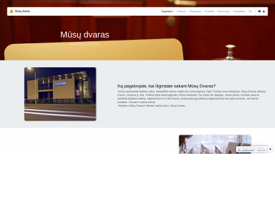 musudvaras.lt snapshot