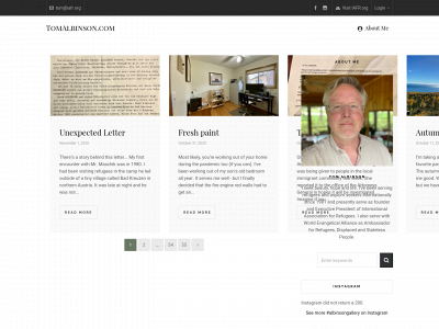 tomalbinson.com snapshot