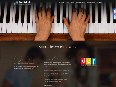 musvok.dk snapshot