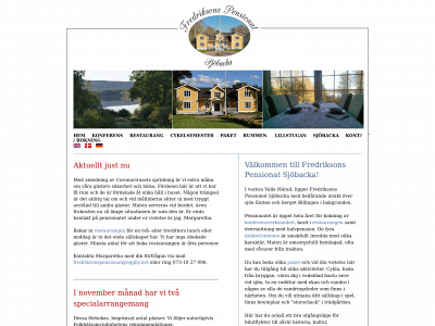sjobackapensionat.se snapshot