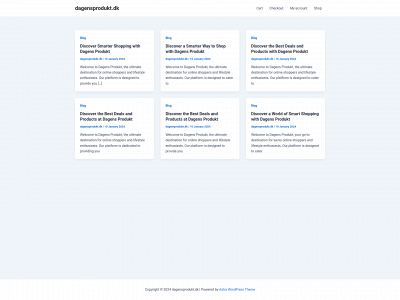 dagensprodukt.dk snapshot