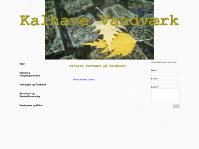 kalhavevand.dk snapshot
