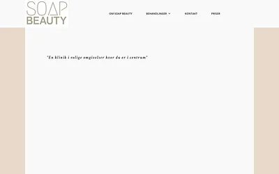 soapbeauty.dk snapshot