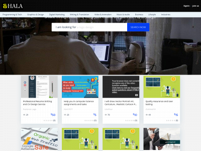 halalancer.com snapshot