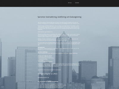 sprontor.se snapshot