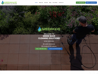 greenwaveclean.com snapshot