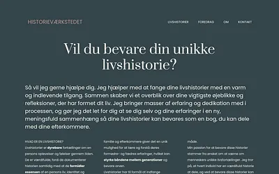 historievaerkstedet.nu snapshot