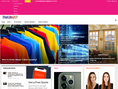 thelife247.net snapshot