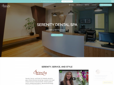 serenitydentalspa.com snapshot