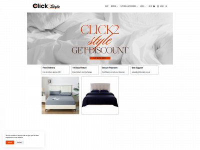 clicktostyle.uk snapshot