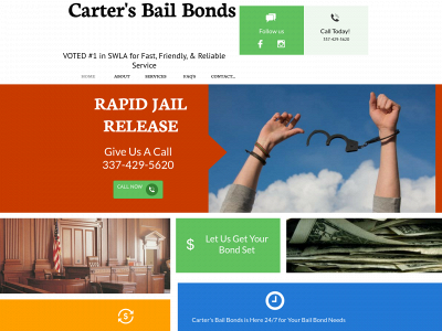 cartersbailbonds.com snapshot