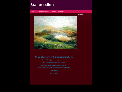 galleriellen.dk snapshot