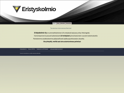 eristyskolmio.fi snapshot