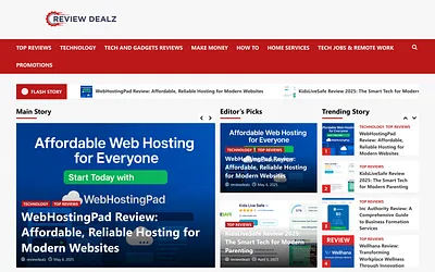 www.reviewdealz.com snapshot