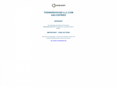 thewarehouse-llc.com snapshot