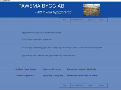 pawema-bygg.com snapshot
