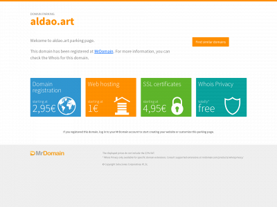 aldao.art snapshot
