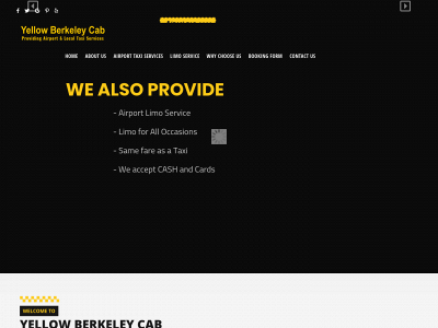 yellowberkeleycab.com snapshot