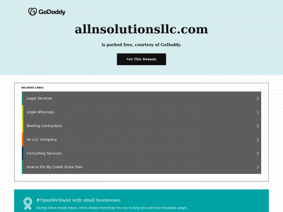 allnsolutionsllc.com snapshot