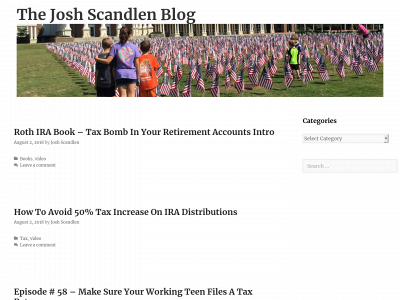 joshscandlen.com snapshot