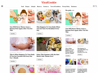 viralcookie.com snapshot