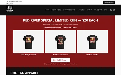 dogtagapparelco.com snapshot